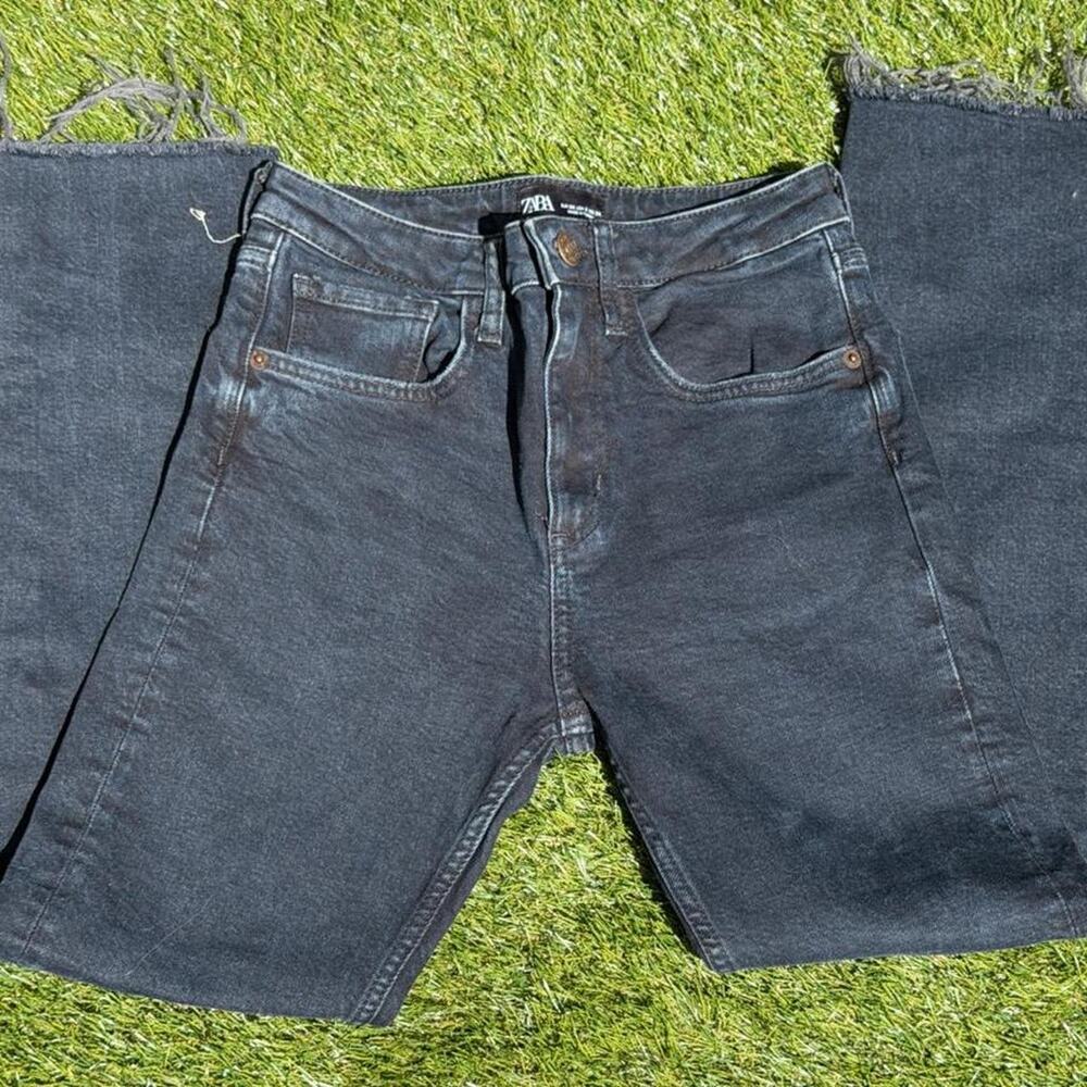 Zara dark wash denim jeans